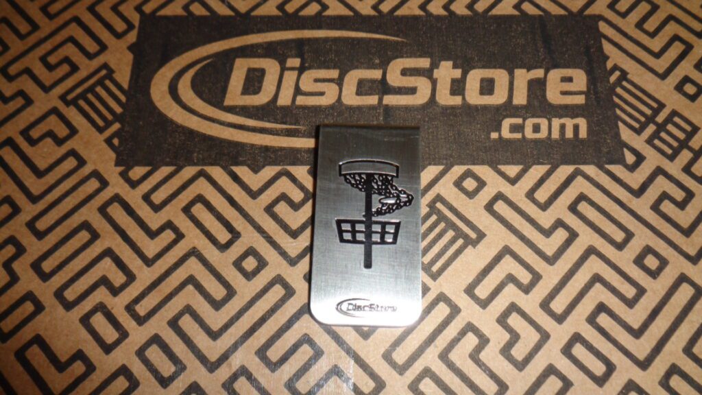 disc golf mystery box money clip